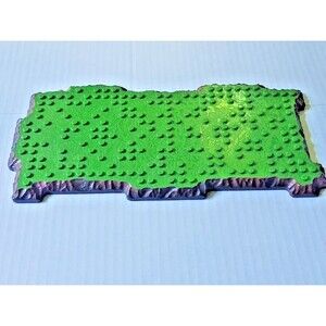 Mega Bloks Dragons Krystal Wars Part Grass Baseplate 5"x10"